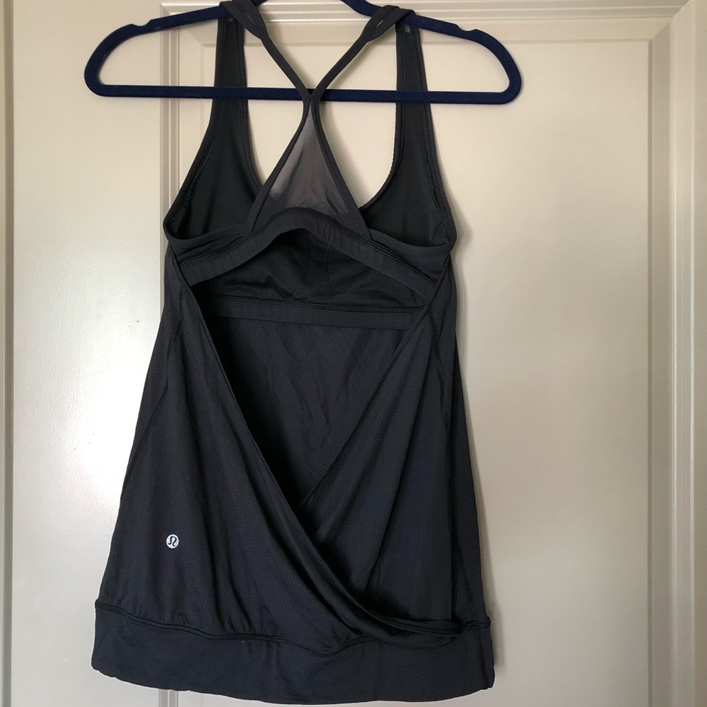 Lululemon Split-Back Tank with Bra
